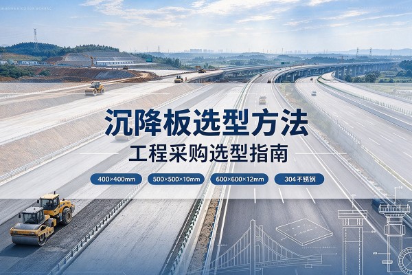 集贤沉降板选择方法