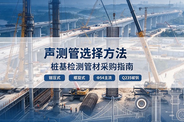 集贤声测管选型标准