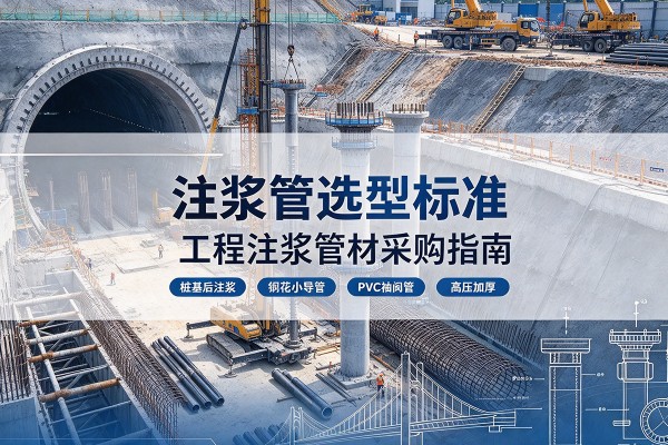 集贤注浆管选型标准