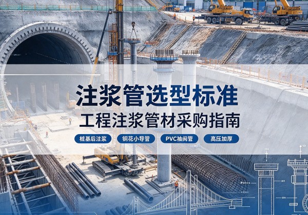 集贤注浆管选型标准